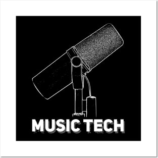 Music tech Posters and Art